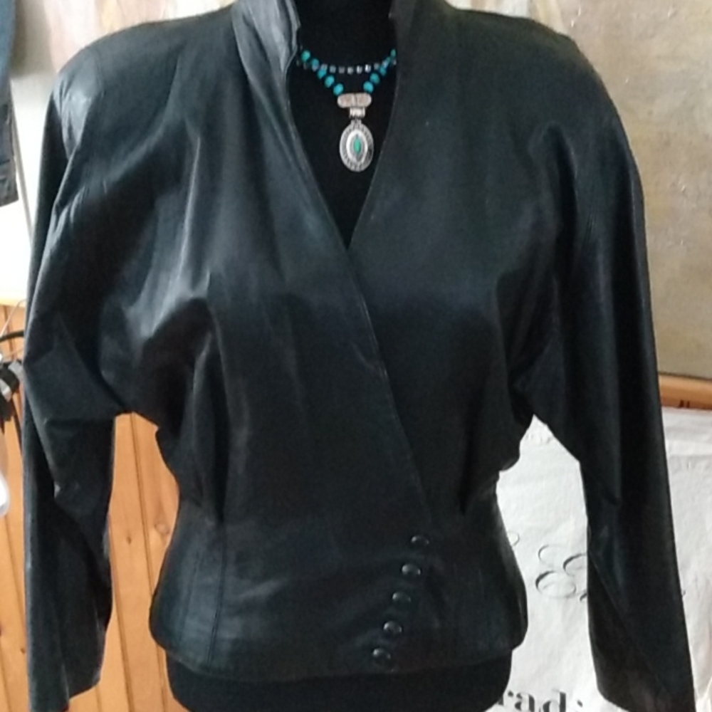 Leather jacket